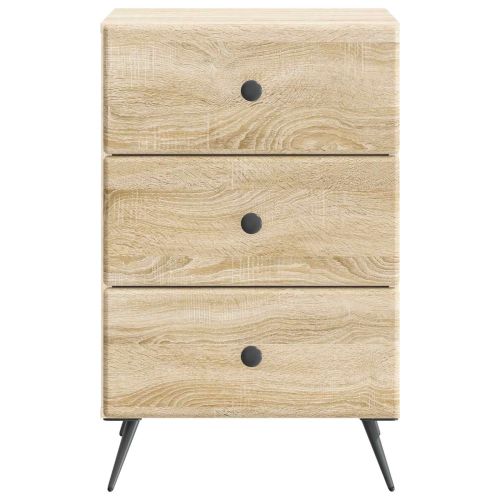Нощен шкаф Дъб сонома 43 x 41 x 66,5 см Инженерна дървесина