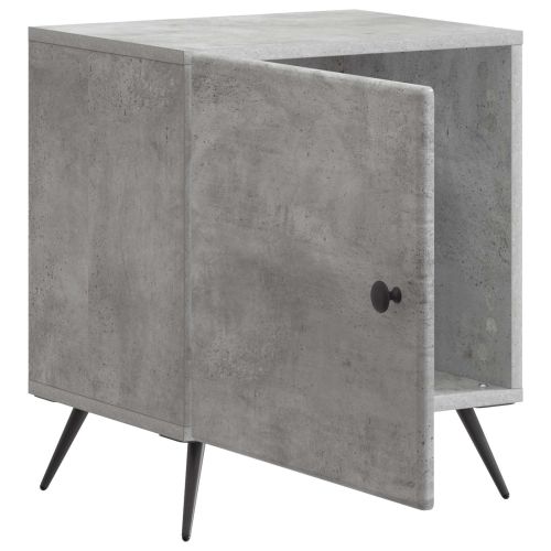 Нощен шкаф 2 pcs Бетонно сиво 43 x 34,5 x 50 см