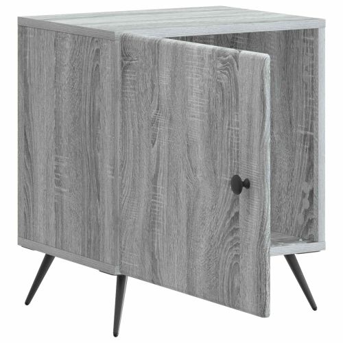 Нощен шкаф 2 pcs Сива сонома 43 x 34,5 x 50 см