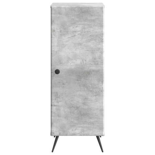 Служебен шкаф Бетонно сиво 33 x 34,5 x 90 см