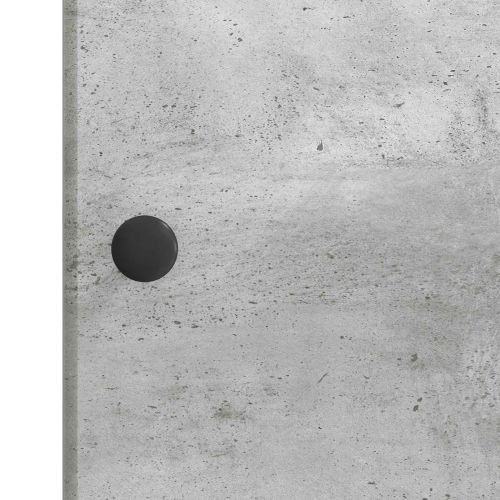 Служебен шкаф Бетонно сиво 33 x 34,5 x 90 см