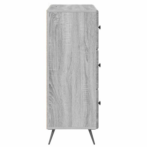 Чекмеджетен шкаф Сива сонома 66 x 34,5 x 90 см