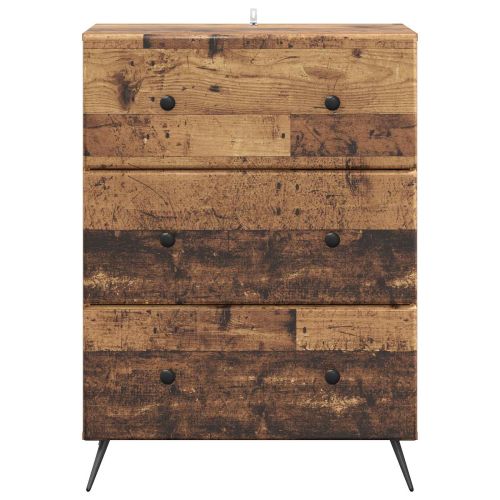 Чекмеджетен шкаф Старо дърво 66 x 34,5 x 90 см