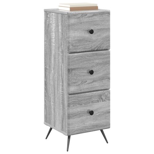 Чекмеджетен шкаф Сива сонома 33 x 34,5 x 90 см
