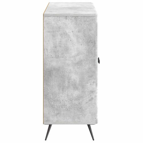 Служебен шкаф Бетонно сиво 89 x 34,5 x 80 см