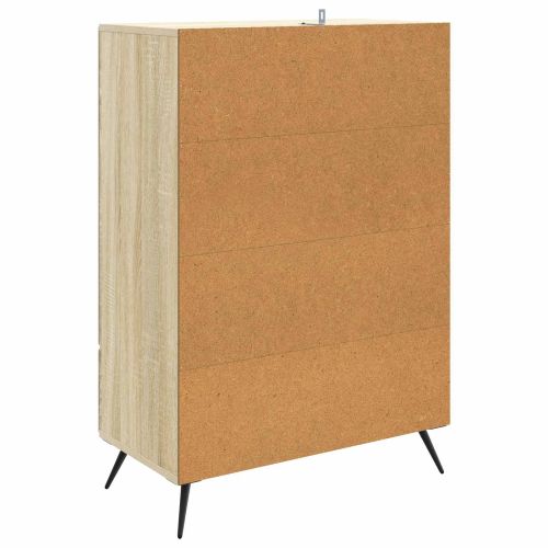 Служебен шкаф Дъб сонома 66 х 34,5 х 95 см Инженерна дървесина