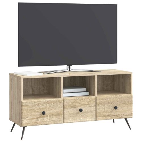 ТВ шкаф Дъб сонома 102 x 34,5 x 50 см Инженерна дървесина
