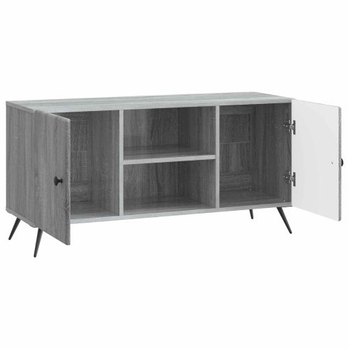 ТВ шкаф Сива сонома 102 x 34,5 x 50 см Инженерна дървесина