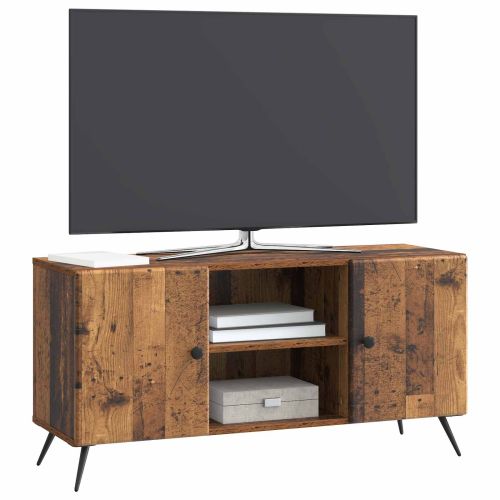 ТВ шкаф Старо дърво 102 x 34,5 x 50 см Инженерна дървесина