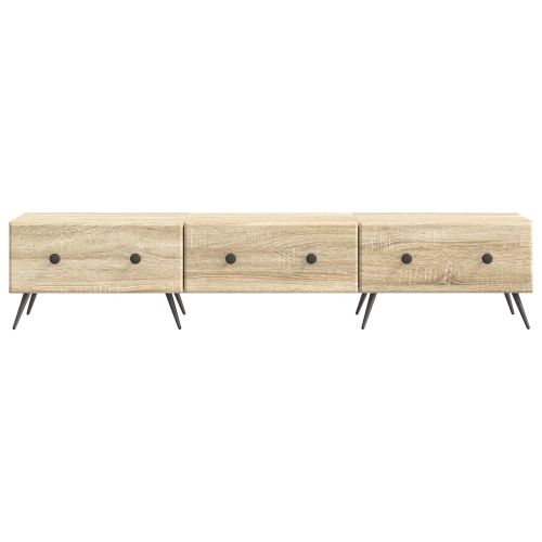 ТВ шкаф Дъб сонома 147 x 34,5 x 30 см Инженерна дървесина