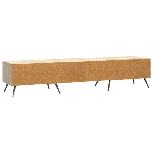 ТВ шкаф Дъб сонома 147 x 34,5 x 30 см Инженерна дървесина