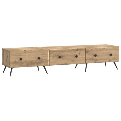 ТВ шкаф Дъб артизан 147 x 34,5 x 30 см Инженерна дървесина
