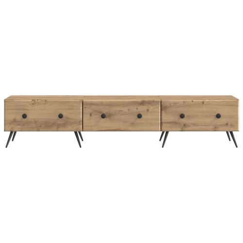 ТВ шкаф Дъб артизан 147 x 34,5 x 30 см Инженерна дървесина