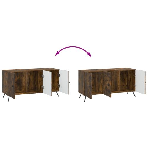 ТВ шкаф Опушен дъб 99 x 34,5 x 50 см Инженерна дървесина