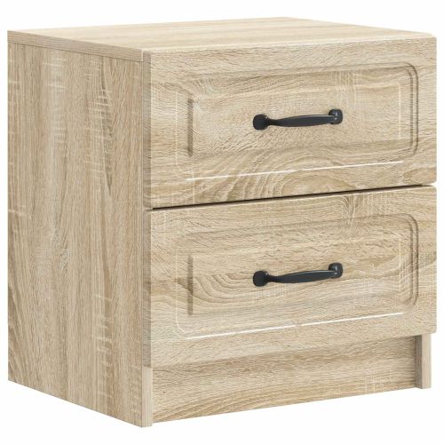 Нощен шкаф с чекмедже 2 pcs Дъб сонома 43 x 34,5 x 44,5 см