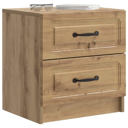 Нощен шкаф с чекмедже 2 pcs Дъб артизан 43 x 34,5 x 44,5 см