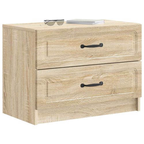 Нощен шкаф Дъб сонома 62 x 34,5 x 44,5 см Инженерна дървесина