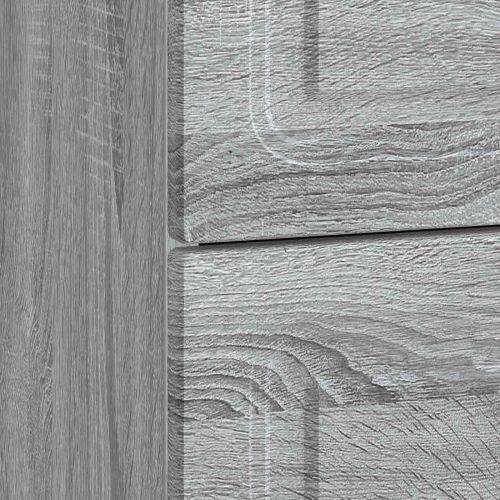 Нощен шкаф Сива сонома 62 x 34,5 x 44,5 см Инженерна дървесина