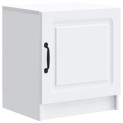 Нощен шкаф 2 pcs Бяло 43 x 34,5 x 47 см Инженерна дървесина