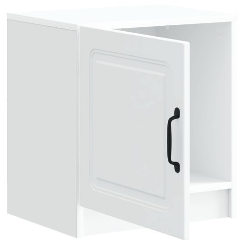 Нощен шкаф 2 pcs Бяло 43 x 34,5 x 47 см Инженерна дървесина