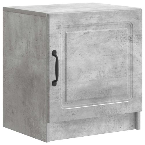 Нощен шкаф 2 pcs Бетонно сиво 43 x 34,5 x 47 см