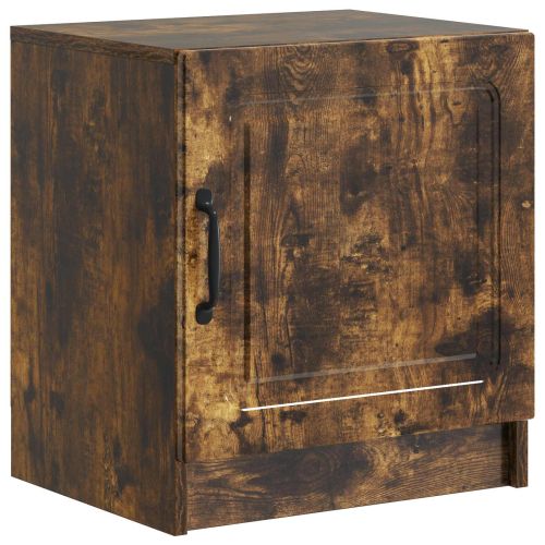Нощен шкаф 2 pcs Опушен дъб 43 x 34,5 x 47 см