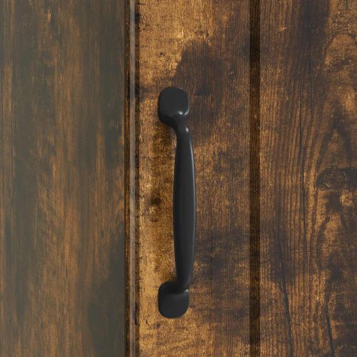 Нощен шкаф 2 pcs Опушен дъб 43 x 34,5 x 47 см