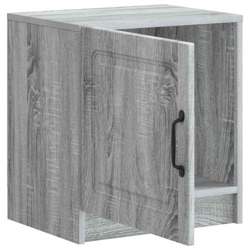 Нощен шкаф 2 pcs Сива сонома 43 x 34,5 x 47 см