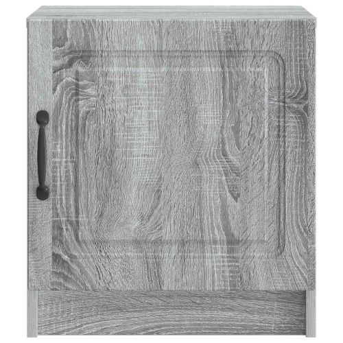 Нощен шкаф 2 pcs Сива сонома 43 x 34,5 x 47 см
