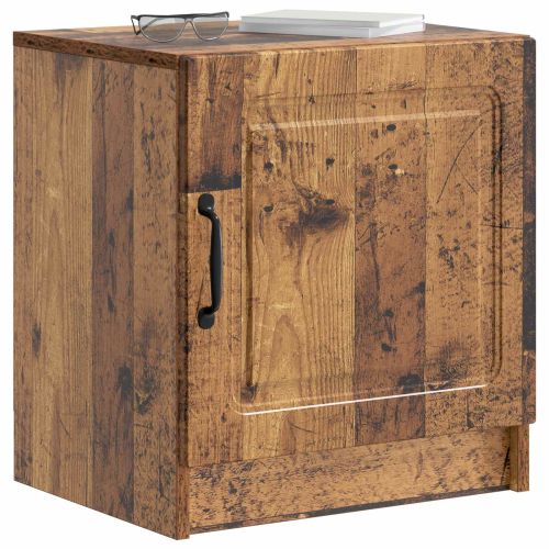 Нощен шкаф 2 pcs Старо дърво 43 x 34,5 x 47 см