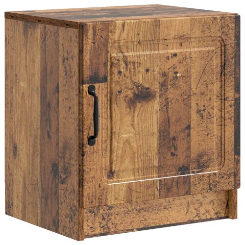 Нощен шкаф 2 pcs Старо дърво 43 x 34,5 x 47 см