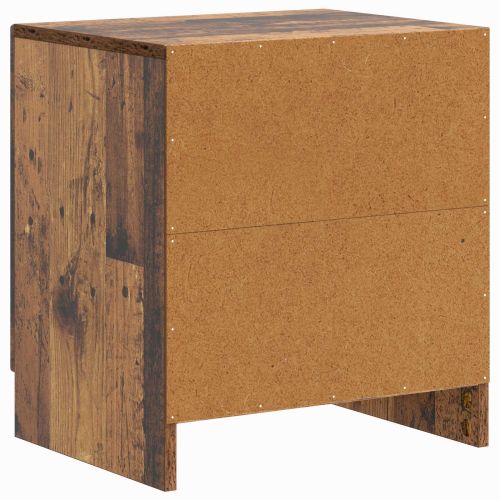 Нощен шкаф 2 pcs Старо дърво 43 x 34,5 x 47 см