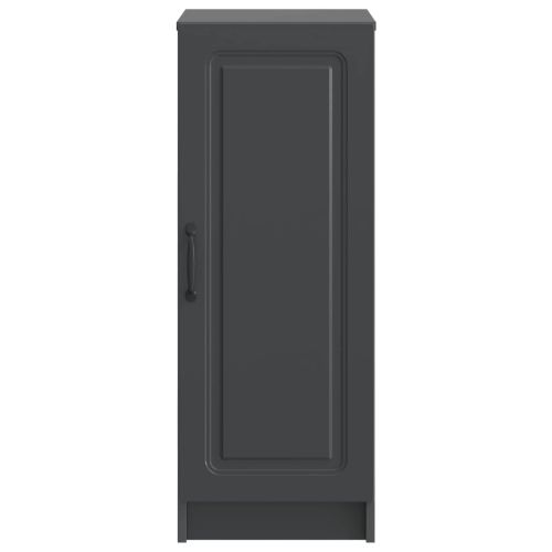 Служебен шкаф Черно 33 x 34,5 x 87 см Инженерна дървесина