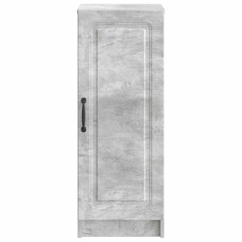 Служебен шкаф Бетонно сиво 33 x 34,5 x 87 см