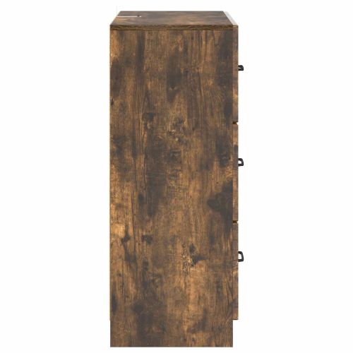 Чекмеджетен шкаф Опушен дъб 66 x 34,5 x 87 см