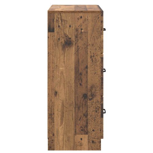 Чекмеджетен шкаф Старо дърво 66 x 34,5 x 87 см