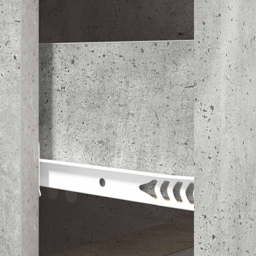 Чекмеджетен шкаф Бетонно сиво 33 x 34,5 x 87 см