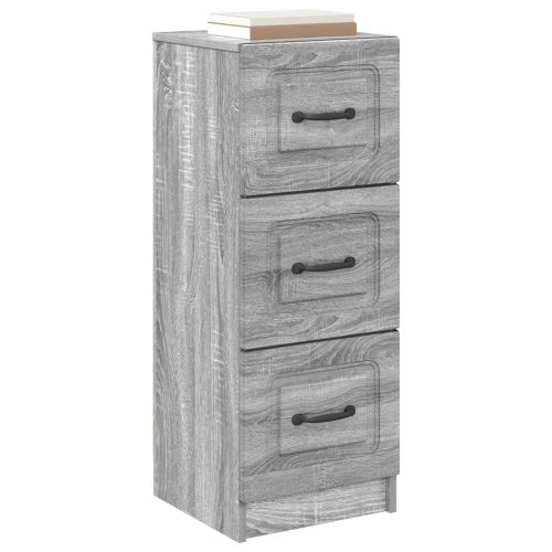 Чекмеджетен шкаф Сива сонома 33 x 34,5 x 87 см