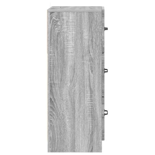 Чекмеджетен шкаф Сива сонома 33 x 34,5 x 87 см