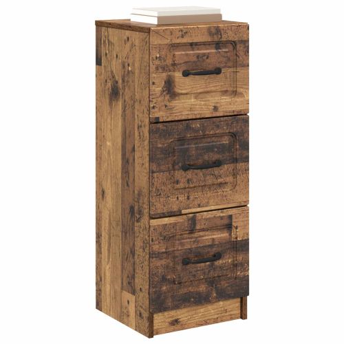 Чекмеджетен шкаф Старо дърво 33 x 34,5 x 87 см