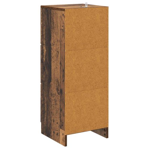 Чекмеджетен шкаф Старо дърво 33 x 34,5 x 87 см