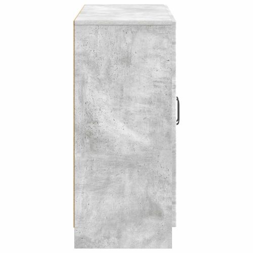 Служебен шкаф Бетонно сиво 89 x 34,5 x 77 см