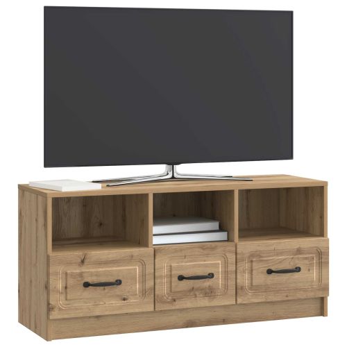 ТВ шкаф Дъб артизан 102 x 34,5 x 47 см Инженерна дървесина