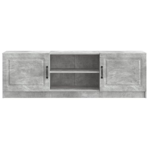 ТВ шкаф Бетонно сиво 150 x 31 x 47 см Инженерна дървесина