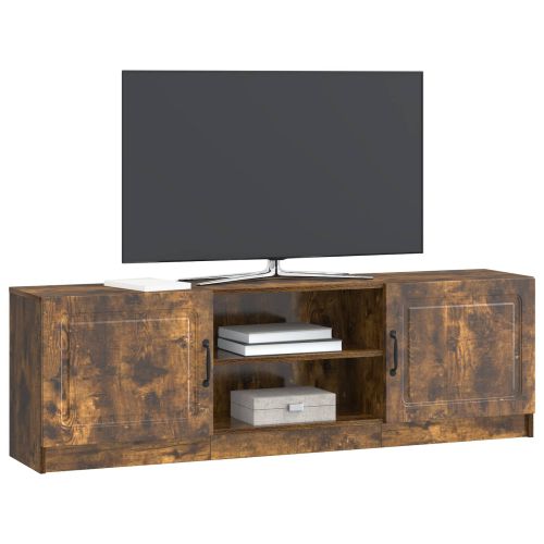 ТВ шкаф Опушен дъб 150 x 31 x 47 см Инженерна дървесина