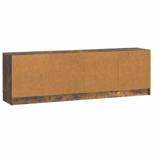 ТВ шкаф Опушен дъб 150 x 31 x 47 см Инженерна дървесина