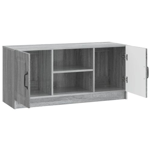 ТВ шкаф Сива сонома 102 x 34,5 x 47 см Инженерна дървесина