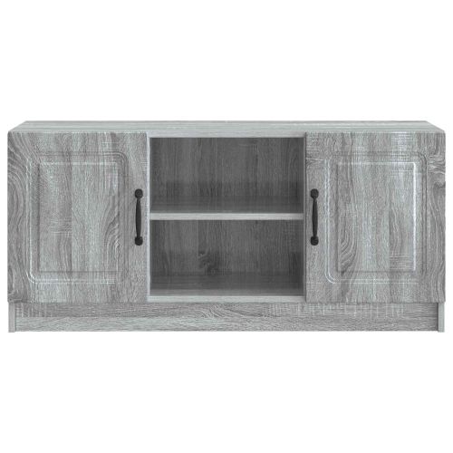 ТВ шкаф Сива сонома 102 x 34,5 x 47 см Инженерна дървесина