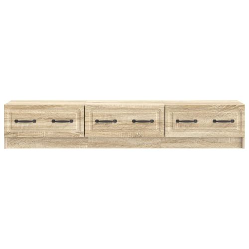 ТВ шкаф Дъб сонома 147 x 34,5 x 27 см Инженерна дървесина