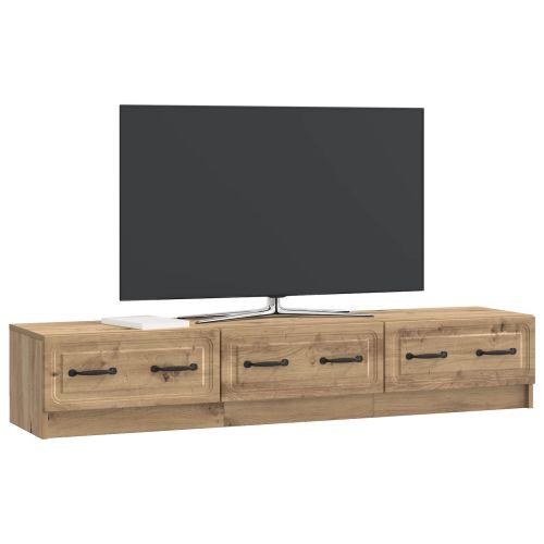 ТВ шкаф Дъб артизан 147 x 34,5 x 27 см Инженерна дървесина